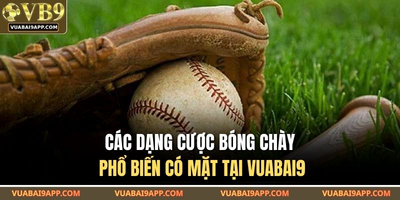 Kèo Bóng Chày VUABAI9 – Trang Cược Thể Thao Cực Kỳ Uy Tín 3 Các dạng cược bóng chày phổ biến có mặt tại VUABAI9